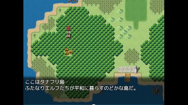 (  18 ) H RPG Games An RPG where a futanari dark elf is defeated and squeezed #1